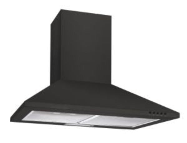 Candy CCE60NN 60cm Black Wall Mounted Cooker Hood - Devine Distribution Ltd