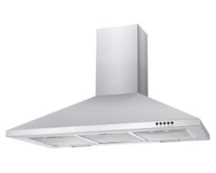 Candy 90cm Stainless Steel Wall Mounted Cooker Hood - Devine Distribution Ltd
