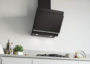 Candy CDG6CEBWIFI 60cm Wall Mounted Decor Hood Black Tempered Glass - Devine Distribution Ltd