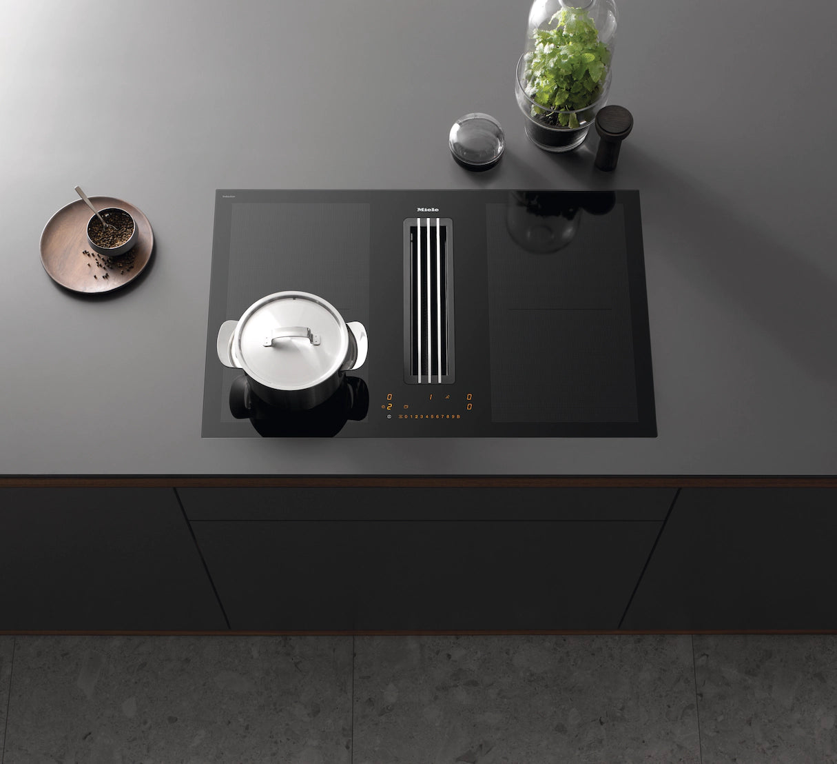 Miele KMDA 7476 FL Induction Hob with Extraction