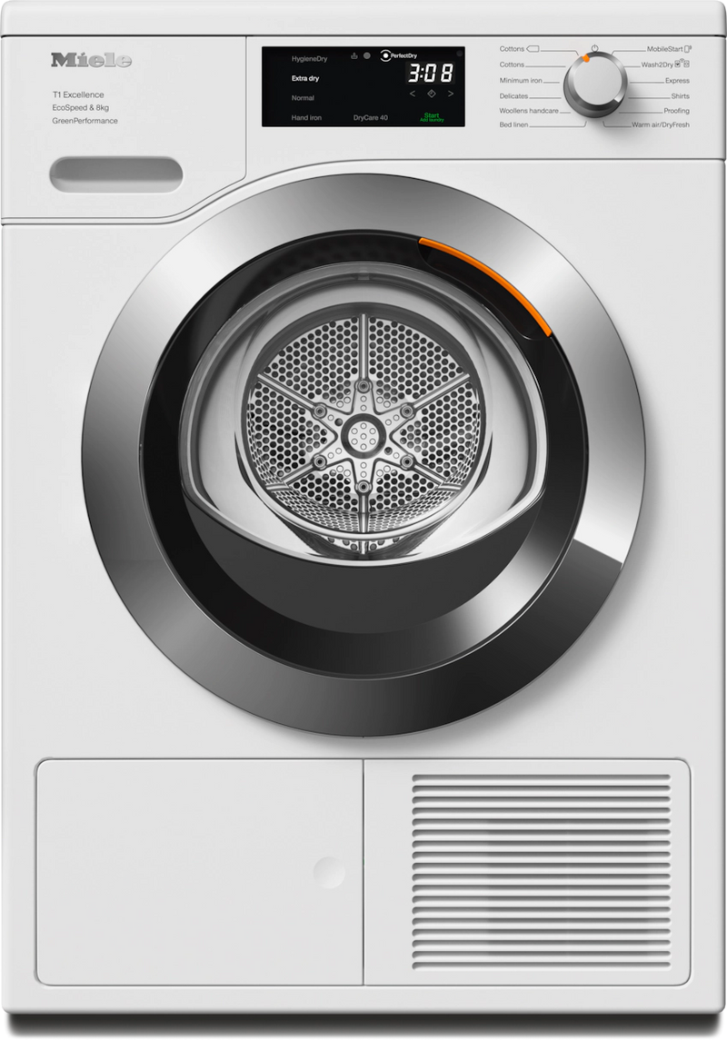 Miele TEF765WP EcoSpeed&8kg Tumble Dryer