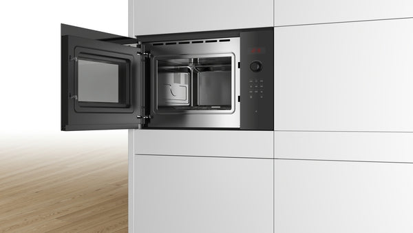 Bosch Series 4 Built-in Microwave 38cm Black BFL523MB0B