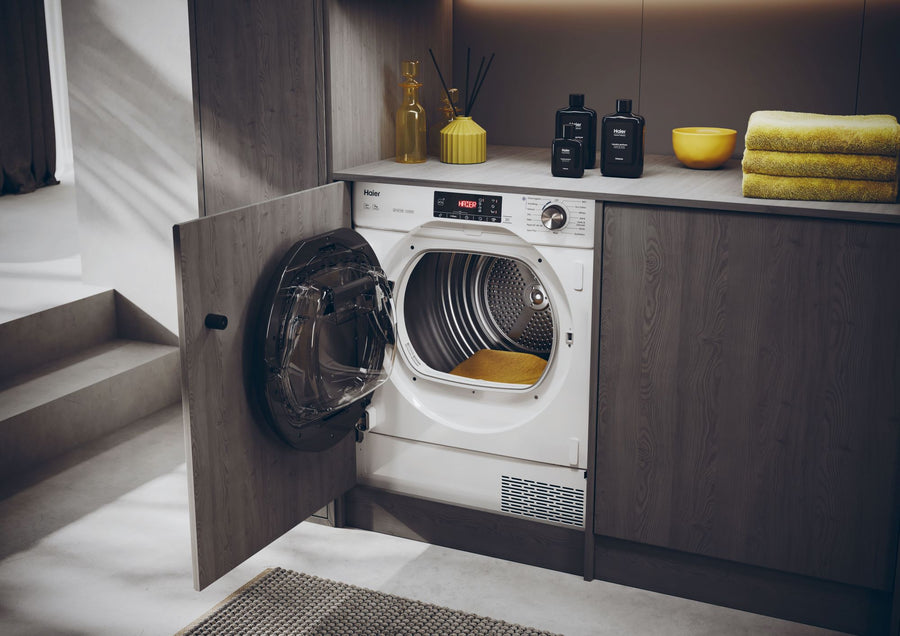 Haier HDBI H7A2TBEX-80 Built in 7kg Heat Pump Tumble Dryer-White