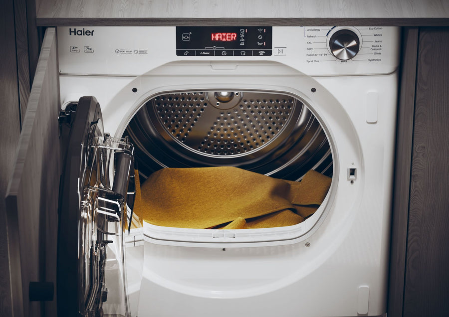 Haier HDBI H7A2TBEX-80 Built in 7kg Heat Pump Tumble Dryer-White