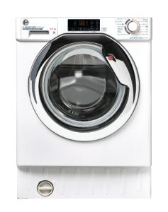 Hoover HBDS585D1ACE-80 8kg 1500 spin Integrated Washing Machine-White - Devine Distribution Ltd
