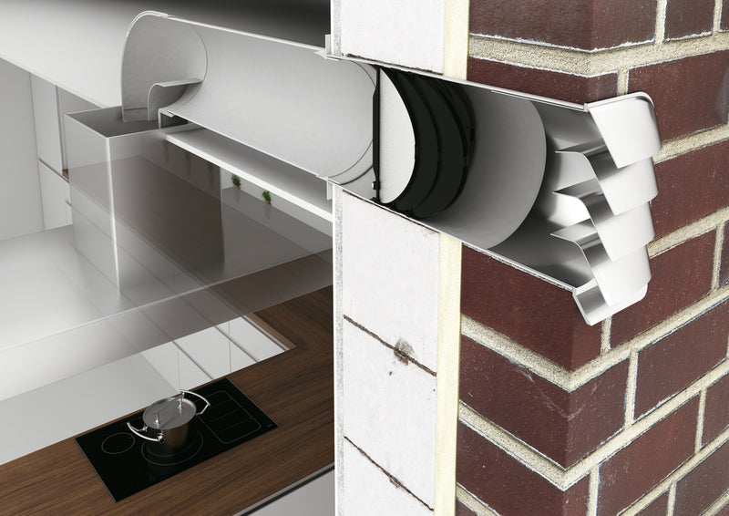 Airforce 150mm Wall Ducting Heat Reduction System Including Thermobox - Devine Distribution Ltd