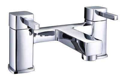 Linton Bathroom Tap Collection in Chrome finish