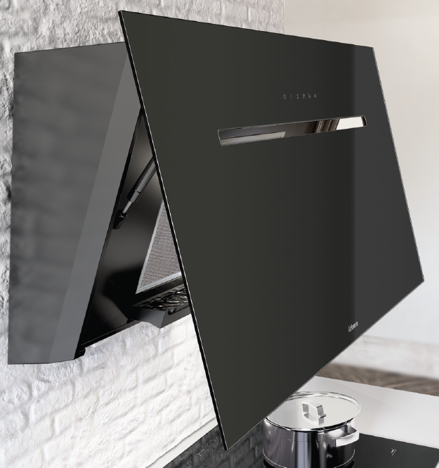 Airforce Foehn 90cm Wall Mounted Cooker hood with Heated Glass Front