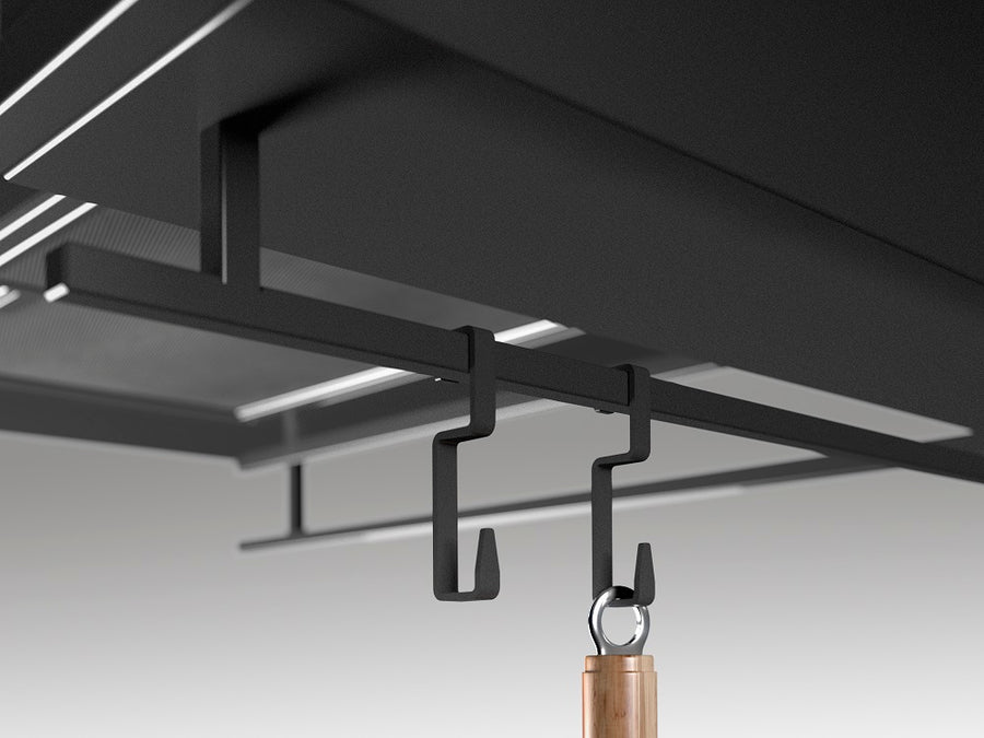 Airforce Frame 140cm/180cm Island Cooker Hood Hanging Hooks Accessory - Devine Distribution Ltd