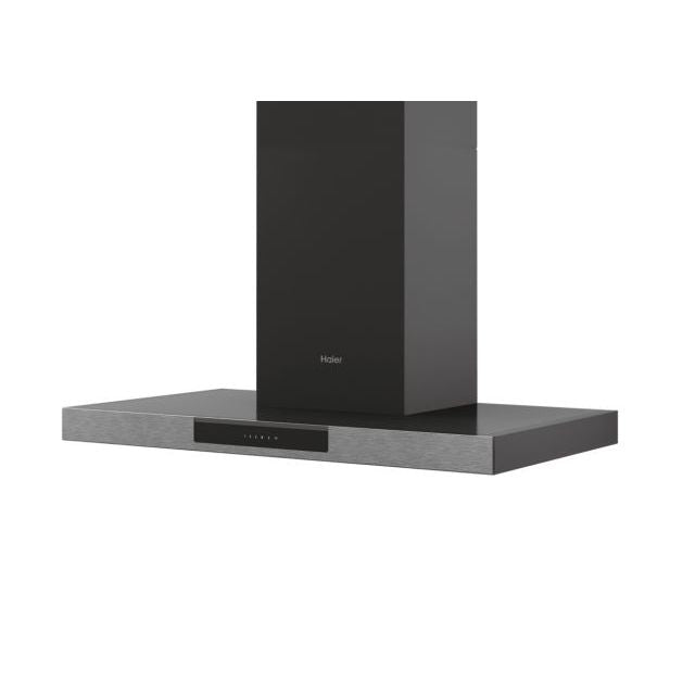 Haier HATS9DS2XWIFI I-Link 90cm Black Wall Mounted Cooker Hood with Touch Control - Devine Distribution Ltd