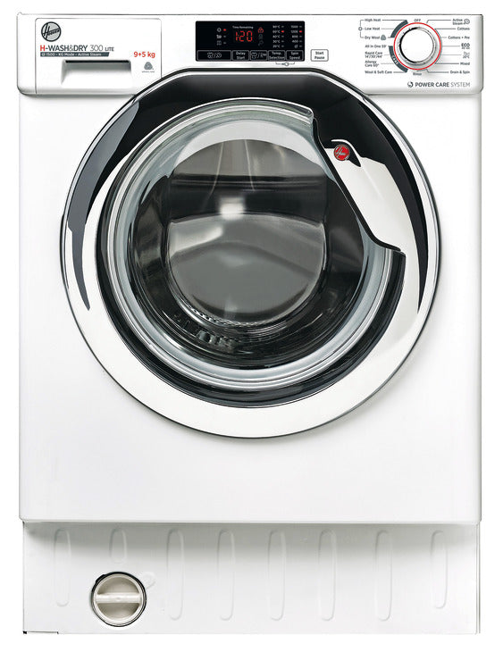 Hoover HBDS595D1ACE/-80 9kg 1500 spin Integrated Washer Dryer White - Devine Distribution Ltd