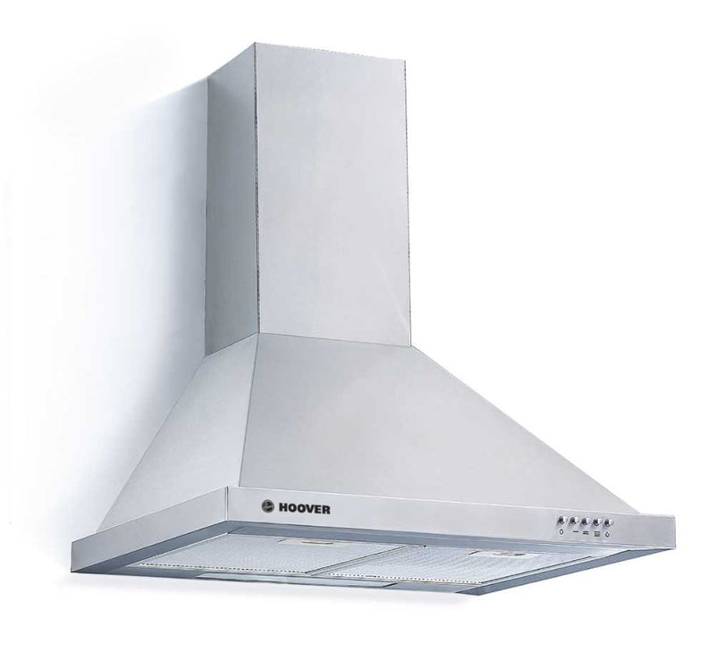 Hoover HCE160X WALL MOUNTED 60cm CHIMNEY HOOD - Stainless Steel - Devine Distribution Ltd