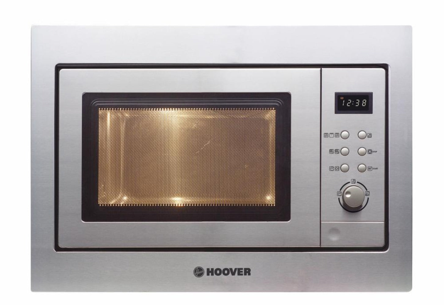 Hoover HMG171X-80 17L BUILT-IN MICROWAVE OVEN AND GRILL - Stainless Steel - Devine Distribution Ltd