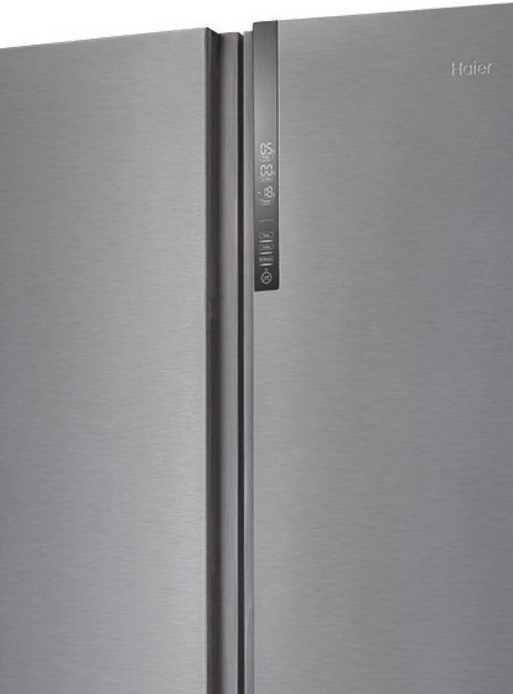 Haier HTF-610DM7 90cm Multi Door Fridge Freezer with Stainless Steel Look - Devine Distribution Ltd