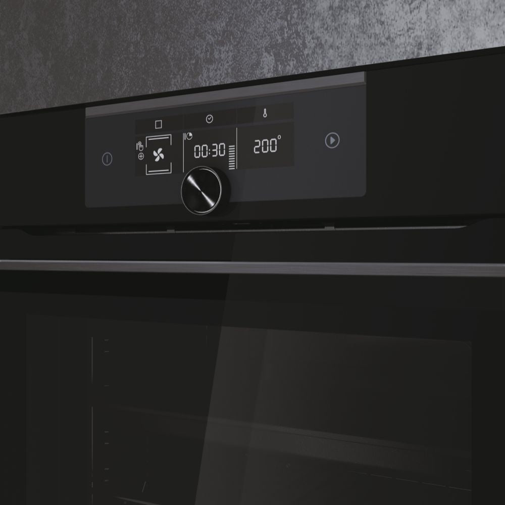 Haier HWO60SM6F8BH 60cm Series 6 I-Turn Built-In WI-FI Multifunction Oven - Devine Distribution Ltd