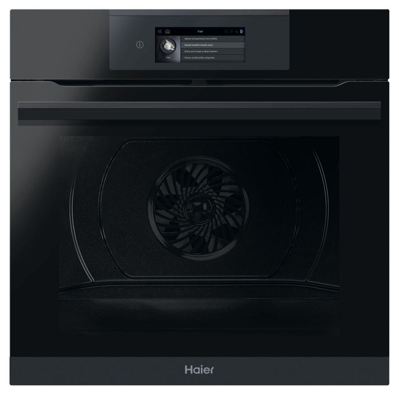 Haier HWO60SM6T9BH I-Touch 60cm Steam Multi-Function Wi-Fi Oven - Devine Distribution Ltd