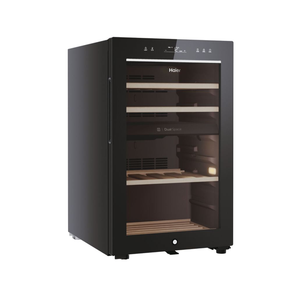 Haier HWS42GDAU1 60cm Freestanding 42 Bottle Wine Fridge - Devine Distribution Ltd