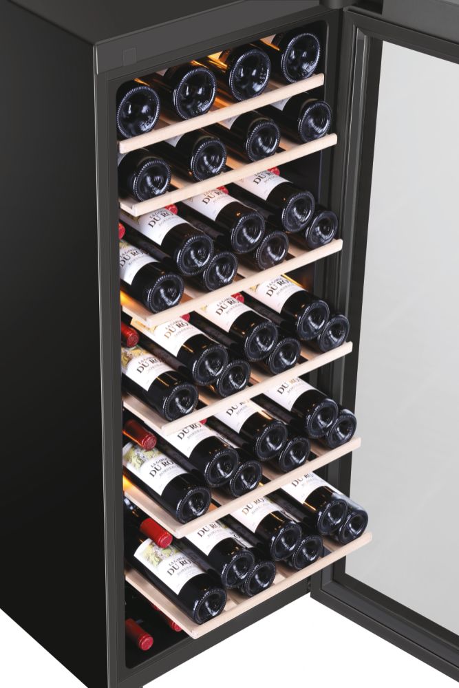 Haier HWS84GNF 50cm Freestanding 84 Bottle Wine Fridge with LED Light - Devine Distribution Ltd