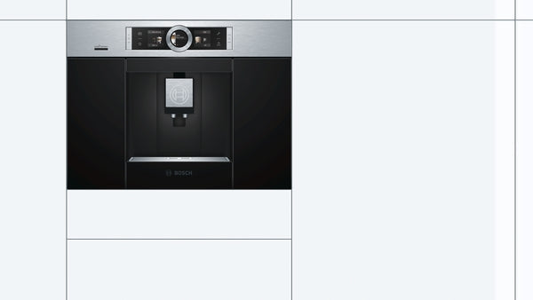 Bosch Series 8 Built-in Fully Automatic Coffee Machine Stainless Steel CTL636ES6