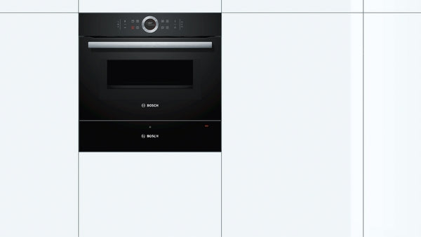 Bosch Series 8 Built-in Warming Drawer 14cm Black BIC630NB1B