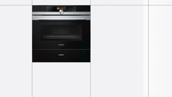 Siemens iQ700 Built-in Warming Drawer 14cm Black BI630CNS1B