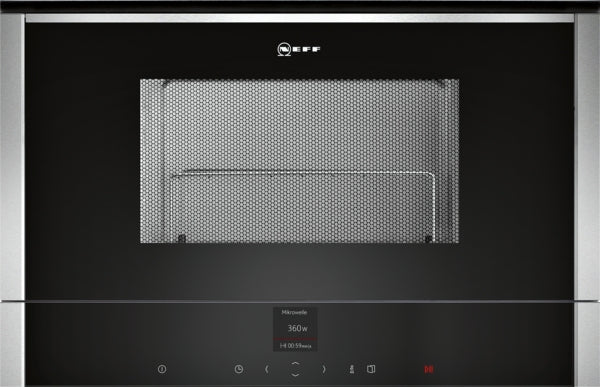 NEFF N70 BUILT-IN MICROWAVE OVEN 38CM STAINLESS STEEL C17GR00N0B