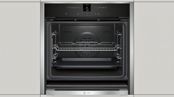NEFF N70 BUILT-IN OVEN HIDE & SLIDE 60CM STAINLESS STEEL B57CR22N0B