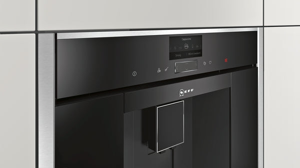 NEFF N90 BUILT-IN FULLY AUTOMATIC COFFEE MACHINE BLACK C17KS61H0
