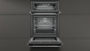 NEFF N50 BUILT-IN DOUBLE OVEN STAINLESS STEEL U1ACE2HN0B