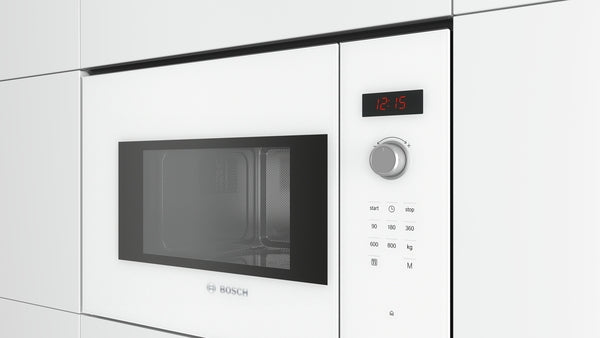 Bosch Series 4 Built-in Microwave Oven 38cm White BFL523MW0B