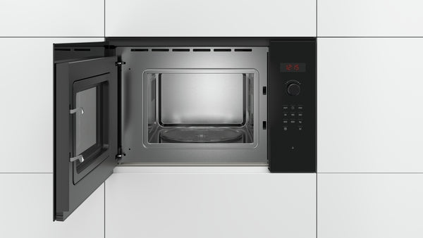 Bosch Series 4 Built-in Microwave Oven 38cm Black BFL523MB0B