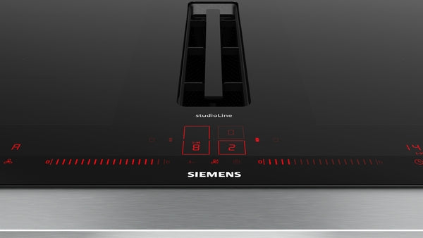 Siemens iQ700 Induction Hob With Integrated Extraction 80cm Surface Mount With Frame EX877LX57E