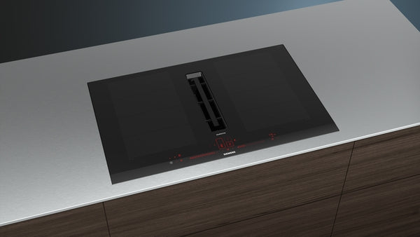 Siemens iQ700 Induction Hob With Integrated Extraction 80cm Surface Mount With Frame EX877LX57E
