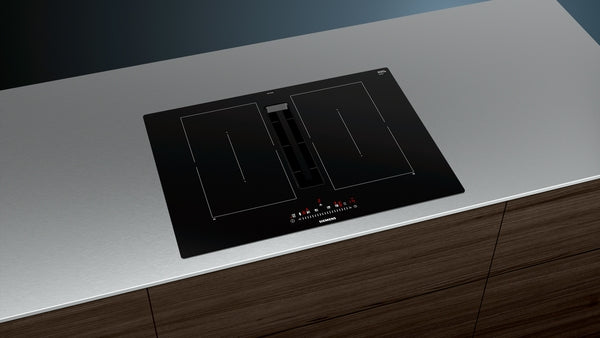 Siemens iQ500 Induction Hob With Integrated Extraction 70cm Surface Mount Without Frame ED711FQ15E