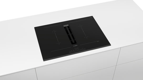 Bosch Series 6 Induction Hob With Integrated Extraction 70cm Surface Mount Without Frame PVQ731F15E