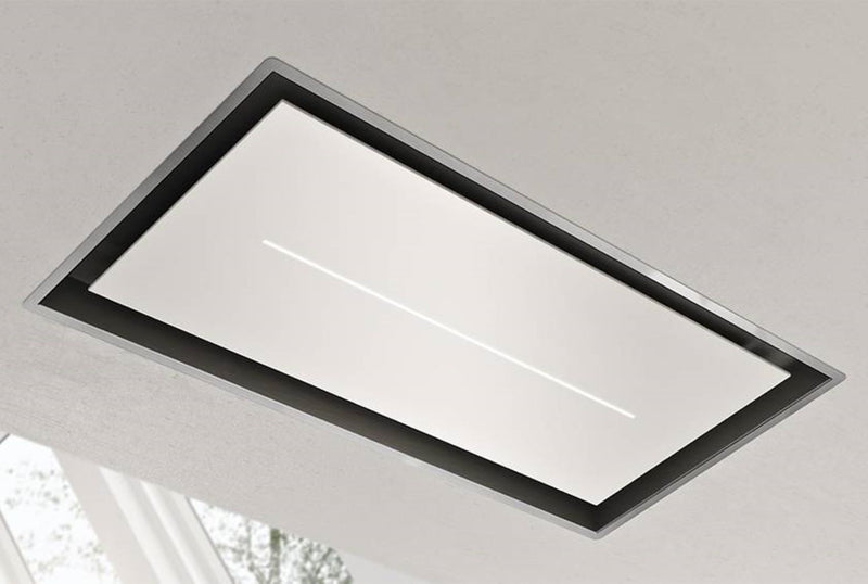 Airforce Sinergia 100cm Premium Ceiling Cooker Hood - Stainless Steel and Glass - Devine Distribution Ltd