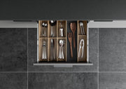 AMBIA-LINE Cutlery Insert Kit - Tennessee Walnut ALC.45.110P.TW - Devine Distribution Ltd