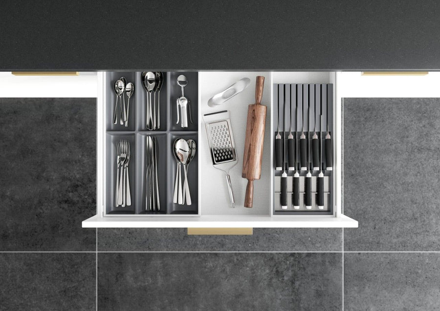 AMBIA-LINE Cutlery Insert Kit - Silk White ALC.45.110P.W - Devine Distribution Ltd