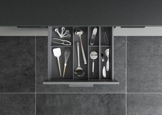 AMBIA-LINE Utensil Insert Kit - Orion Grey ALU.45.110P.OG - Devine Distribution Ltd