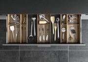 AMBIA-LINE Utensil Insert Kit - Tennessee Walnut ALU.45.110P.TW - Devine Distribution Ltd