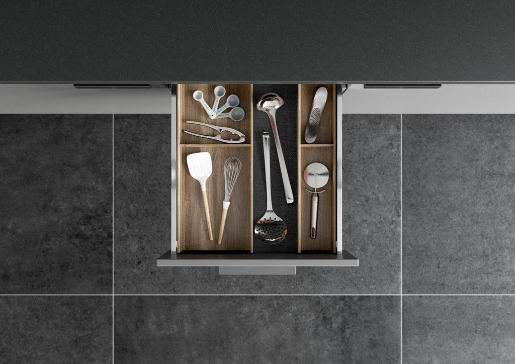 Blum AMBIA-LINE Utensil Insert Kit - Tennessee Walnut ALU.45.110P.TW