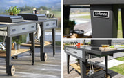 Airforce E-Cook 150cm BBQ Luxury Outdoor Cooking With a 58cm Induction Hob - Devine Distribution Ltd