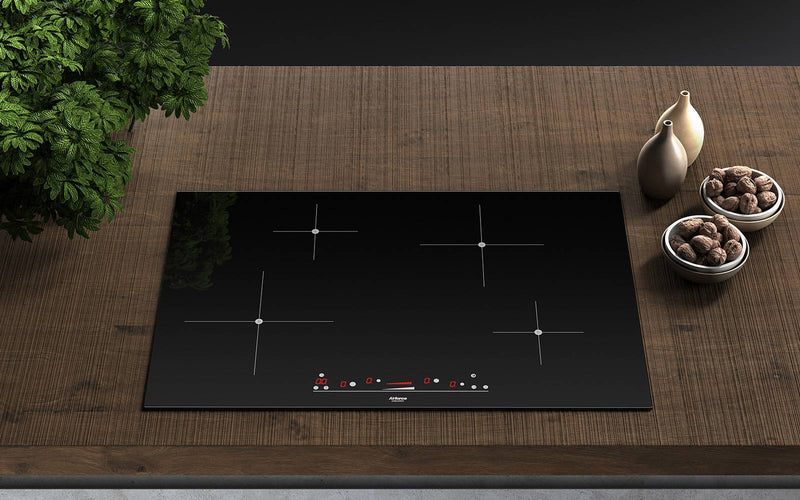 Airforce POP 80-4 80cm Induction Hob with Touch Control-Black Glass Finish