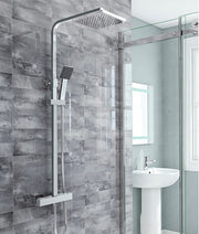 SHW001CP Vernet Thermostatic WRAS Shower Valves Chrome Shower Set